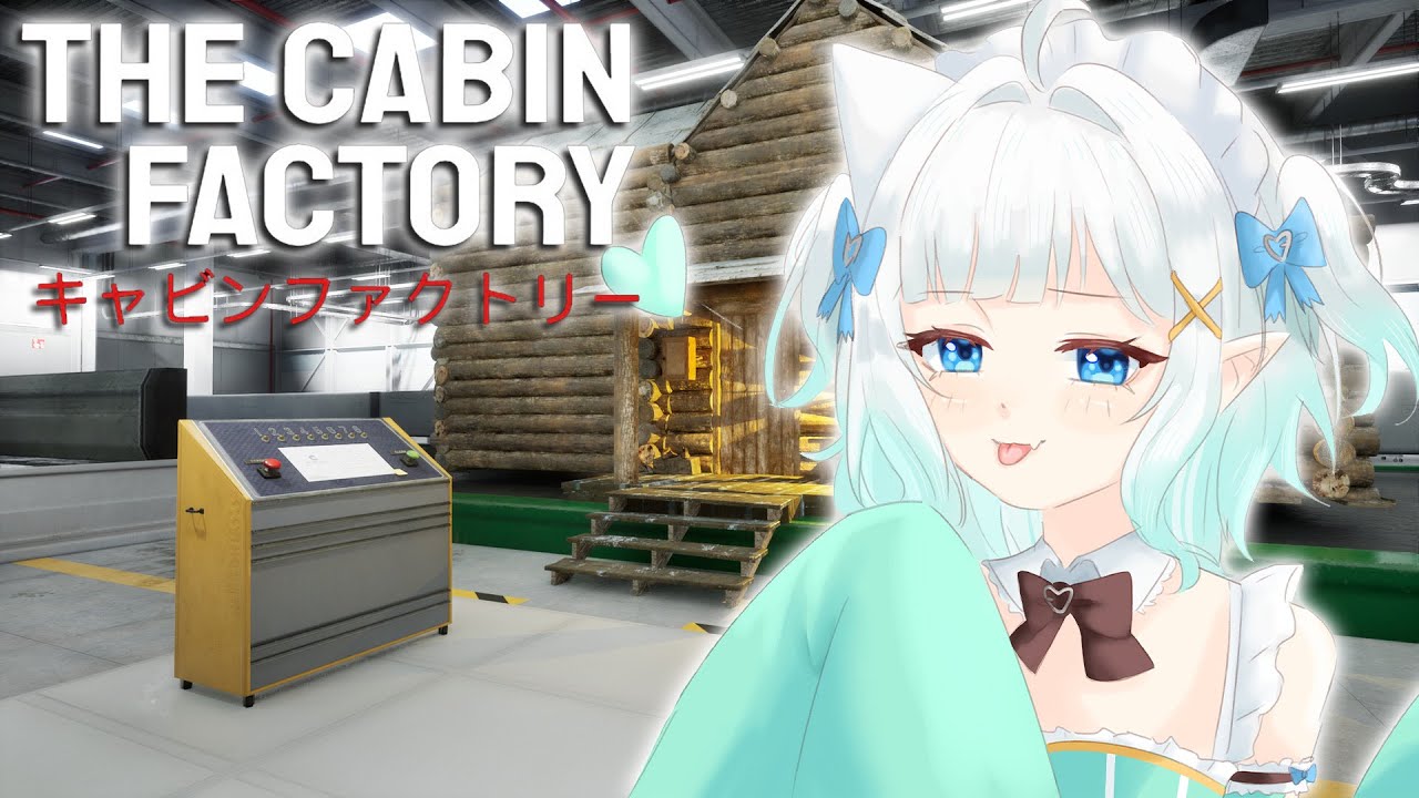 【THE CABIN FACTORY】there's only room for 1 ghost in this cabin... 【Maid Mint Fantome】