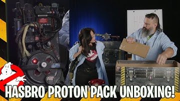 Hasbro Pulse HasLab Ghostbusters Plasma Series Proton Pack UNBOXING