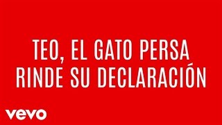 José Madero - Teo, El Gato Persa Rinde Su Declaración chords