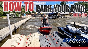 How To Park Your PWC Jet Ski On A Floating Wave Armor Dock