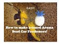 How to Make Aroma Bead Car Freshener with two colors! The video you've been waiting for! Easy!