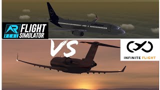 Which is better- RFS or Infinite Flight?? | ULTIMATE comparison