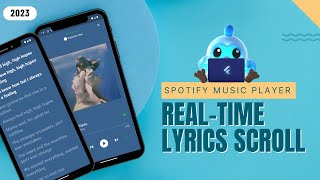 Building a Spotify Music Player w/ Real-Time Lyrics using Flutter screenshot 5