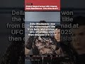 BREAKING: Prates Stops Former UFC Champ Della Maddalena: Title Shot Next? #Shorts #News