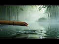Bamboo Water &amp; Piano 🌿💧 Deep Sleep Instantly | Relaxing Zen Ambience