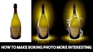 How to make boring photo more interesting | Photoshop tutorial.
