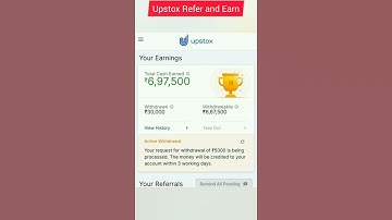 Upstox Refer and Earn → ₹ 1200 On Every Successful Referral #shortamv #shorts #short #shortvideo