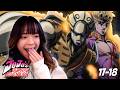 Golden Wind went CRAZY here 🔥 | JJBA Ep 17 & 18 REACTION