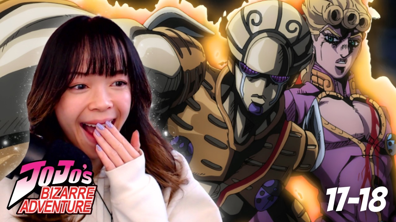 Gold Experience can do WHAT?! | JJBA Golden Wind Ep 17 & 18 REACTION