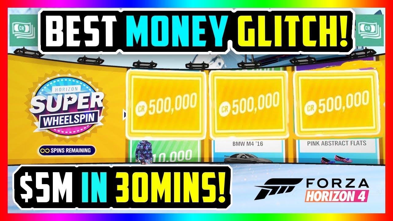 Forza Horizon 4 Best Money Glitch Period Unlimited Credits Fast Solo Safe - 