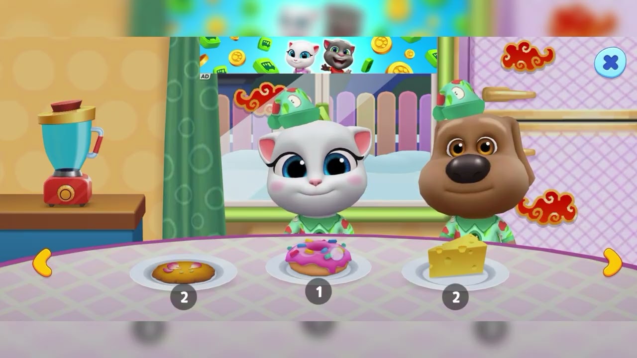 Talking Tom and friends ( Face Painting) 