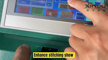 how to operate box semi auto stitching machine