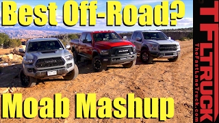 2017 Ford Raptor v. Toyota Tacoma TRD Pro v. Ram Power Wagon: Which is Best Off-Road?