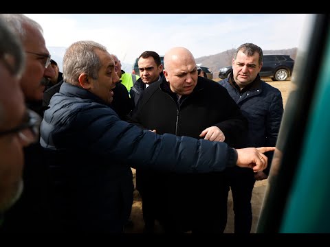 ირაკლი ქარსელაძე - რიკოთის 149-ე კმ-თან ფერდის სტაბილიზაციის სამუშაოების ტემპი მაღალია