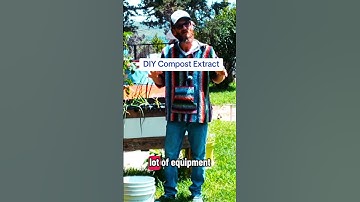 How To Make a Simple Compost Extract ♻️ #diy #garden #compost #compostextract