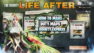 How To Make duty maps in Bounty Express 🚞 | LifeAfter