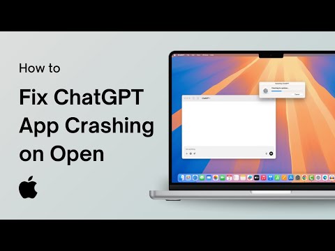 How to Fix ChatGPT App for macOS Crashing on Open - video from Thecoderworld