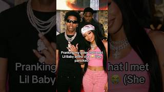 She believed it 😭 AI generated using the CelebGen app #shorts #aigenerated #lilbaby #celebgen