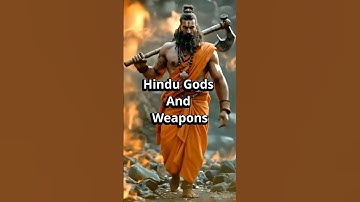 Hindu Gods And Their Weapons #shorts #lordshiva