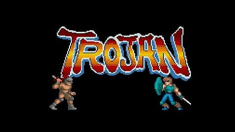 Trojan / Tatakai no Banka 1 Loop clear (Capcom 1986)