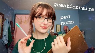 ASMR | Planning Your Honeymoon ?(Questionnaire, Roleplay, Gender Neutral, Pen Noms, Video Chat) ?