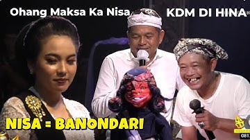 Sok Ngeunah Seuri lamun Kang Dedi Mulyadi & Ohang jadi Bintang tamu di Wayang Golek Putra Giriharja3