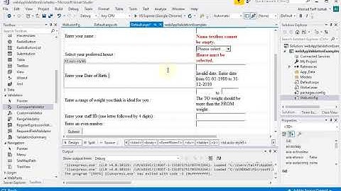 ASP.NET Validation - CompareValidator