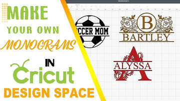 Make Your Own Monograms | Cricut Design Space | Make Split Using Any Image | More Crafts Please