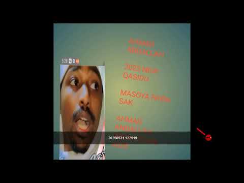 Ahmad Abdallah Sabuwar Qasida 2025 S Fauziyah