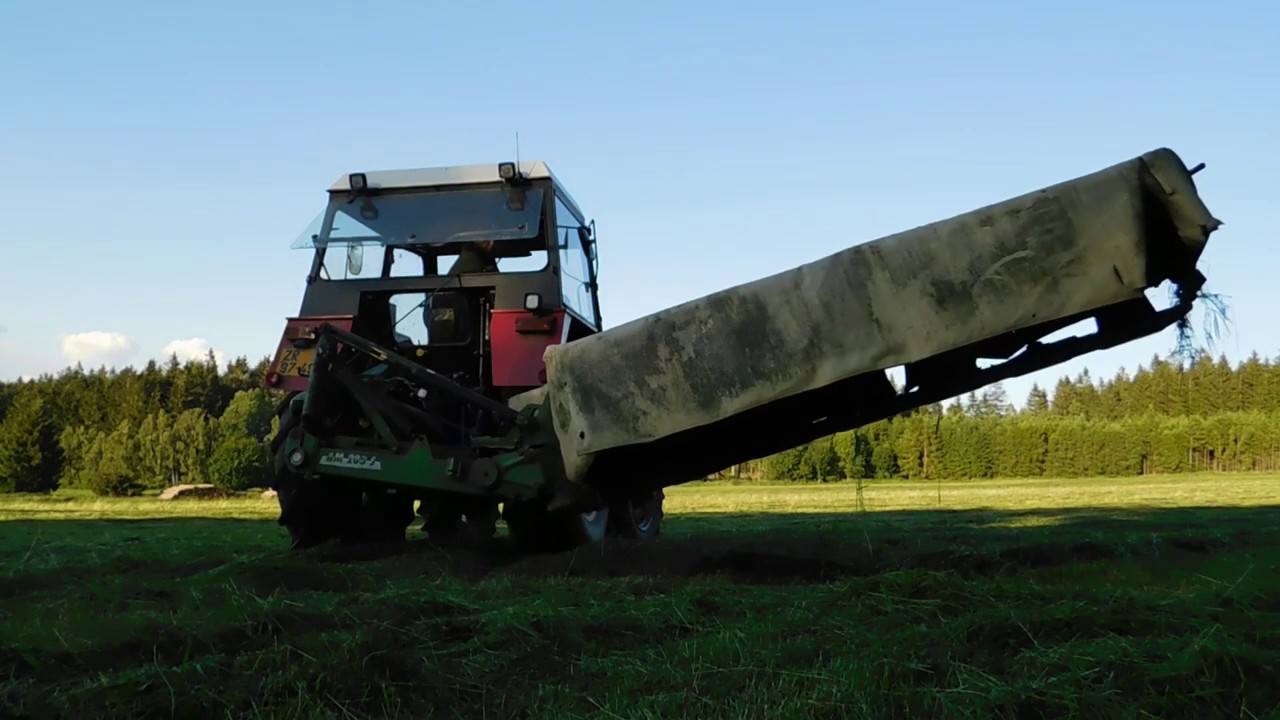 Sečeme - Zetor 7245 + Krone am 283S