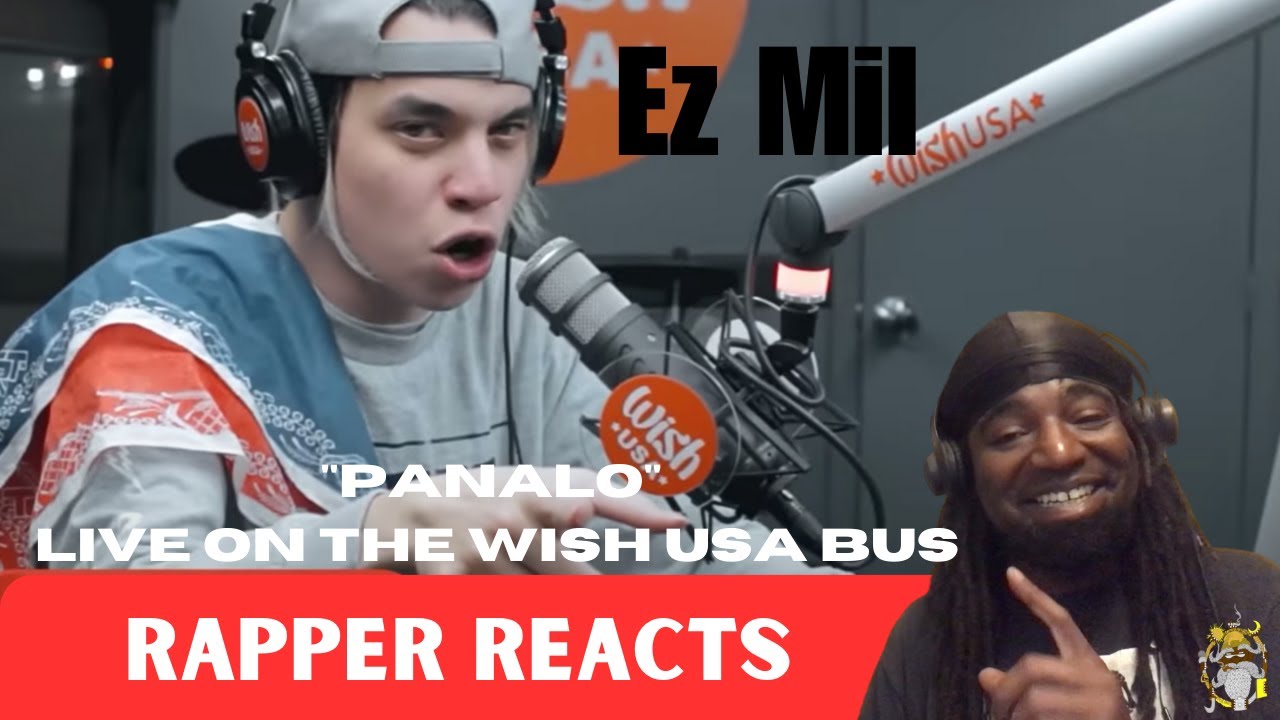 Wish Bus Rapper Rapper Reacts to Ez Mil performs