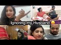 Ignoring husband for a while prank  couple vlogging  that creative couple 