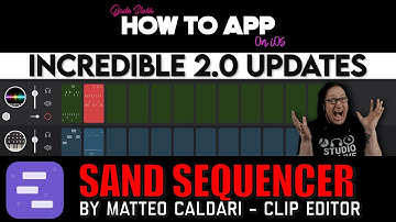 Incredible 2.0 Updates for SAND Sequencer on iOS - How To App on iOS! - EP 1238 S12