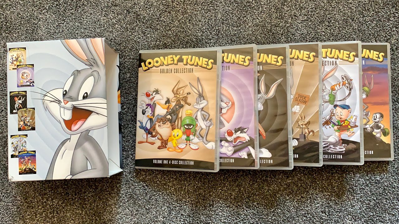 Preceder Para exponer corte largo Looney Tunes Golden Collection Volumes 1 - 6 Box Set DVD Unboxing - YouTube