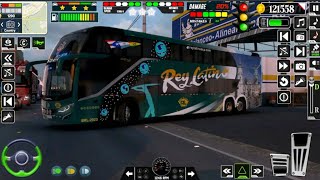 Coach || Bus Driving Simulator 3D Luxury Real City Bus Driver - Android Gameplay screenshot 3