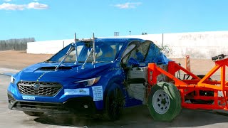 2022 Subaru WRX Crash Tests (Frontal, Side, SidePole)