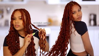 GODDESS PASSION BRAIDS Tutorial Knotless | Beginner Friendly