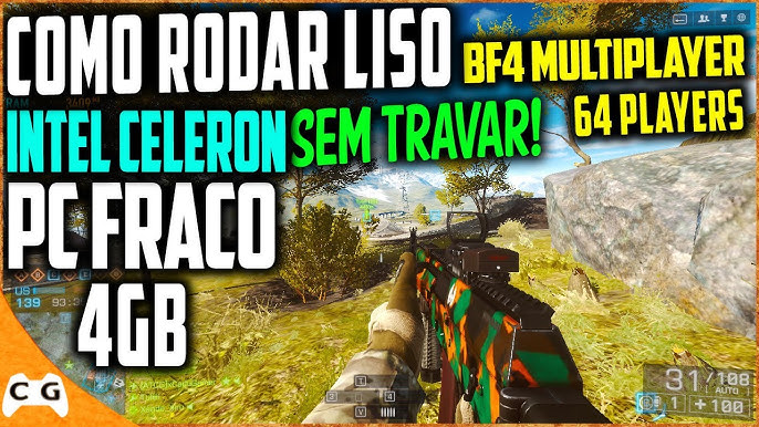 Top 4 Jogos de FPS Para PC Fraco Sem Placa de Vídeo 2gb de RAM - Games Com  Gráficos Bons #2 