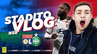 DEMBÉLÉ OFFRE LE DERBY ! | VLOG #58 - Olympique Lyonnais-AS Saint-Etienne - Groupama Stadium