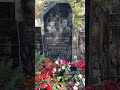 Могила Ноны Мордюковой. Кунцевское кладбище
