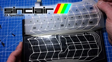 ZX Spectrum 48K Keyboard Membrane Replacement