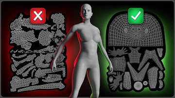How to Fully UV Unwrap a Character in Blender (in 10 Min)