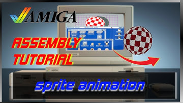 Amiga Assembly code tutorial - Sprite animation