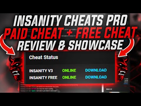 NEW INSANITY CHEATS PRO CHEAT REVIEW + SHOWCASE - (UNDETECTED)