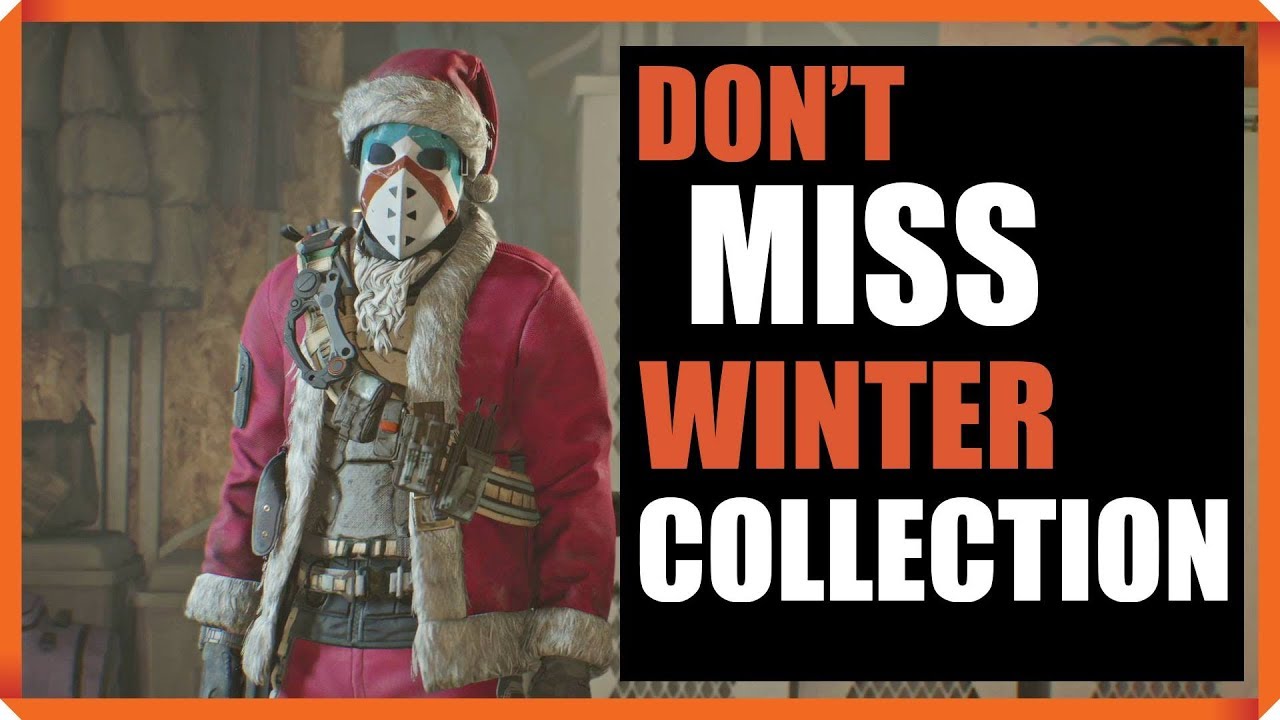 The Division | 1.8 | DON’T FORGET TO OPEN NEW ENCRYPTED CACHE FOR WINTER COLLECTION