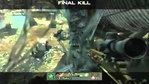 My 1st mw3 Trickshot.