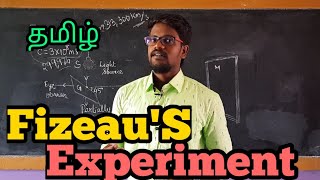 Fizeau's|Experiment|Speed|Light|Physics 12|Tamil|MurugaMP - YouTube