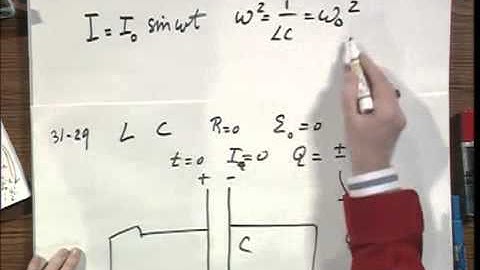 Module 09 03 - LC Circuit in Series not driven, Variable Energy in L and in C