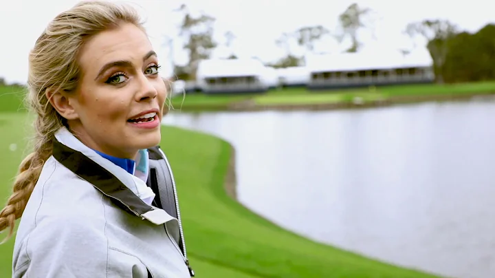 Alexandra OLaughlin Plays TPC Sawgrass' Famed 17th...