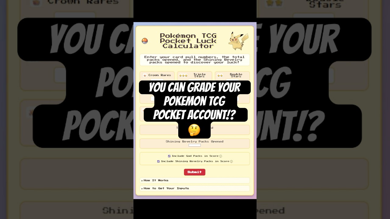 You can grade your Pokmon TCG Pocket account!? How lucky have you been!? #pokemontcgpocket - YouTube You can grade your Pokmon TCG Pocket account!? How lucky have you been!? #pokemontcgpocket - YouTube